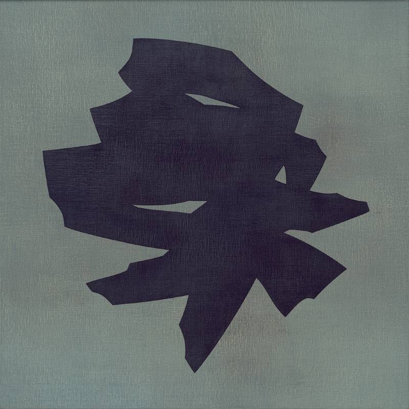 吳東龍,Symbol-170 ,Oil on Canvas Board ,100X100cm ,2023(Set of two)右