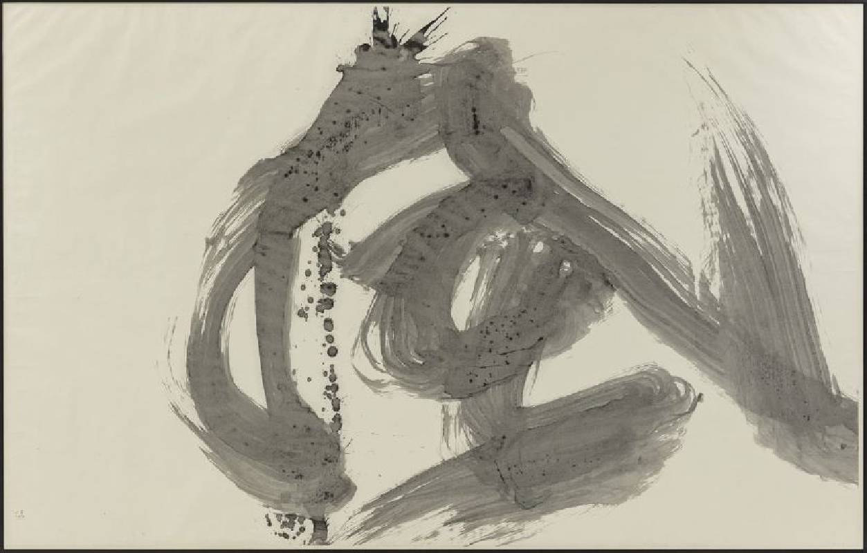 風│ 井上有一│146×231cm│墨、紙│1968