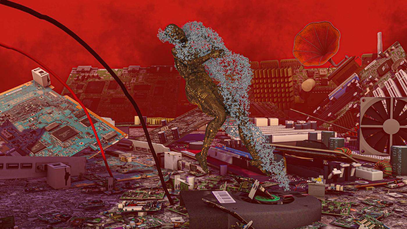Shu Lea Cheang, Virus Becoming, 2022, single-channel video, 06’30”. Courtesy of UKI, digital film and the artist