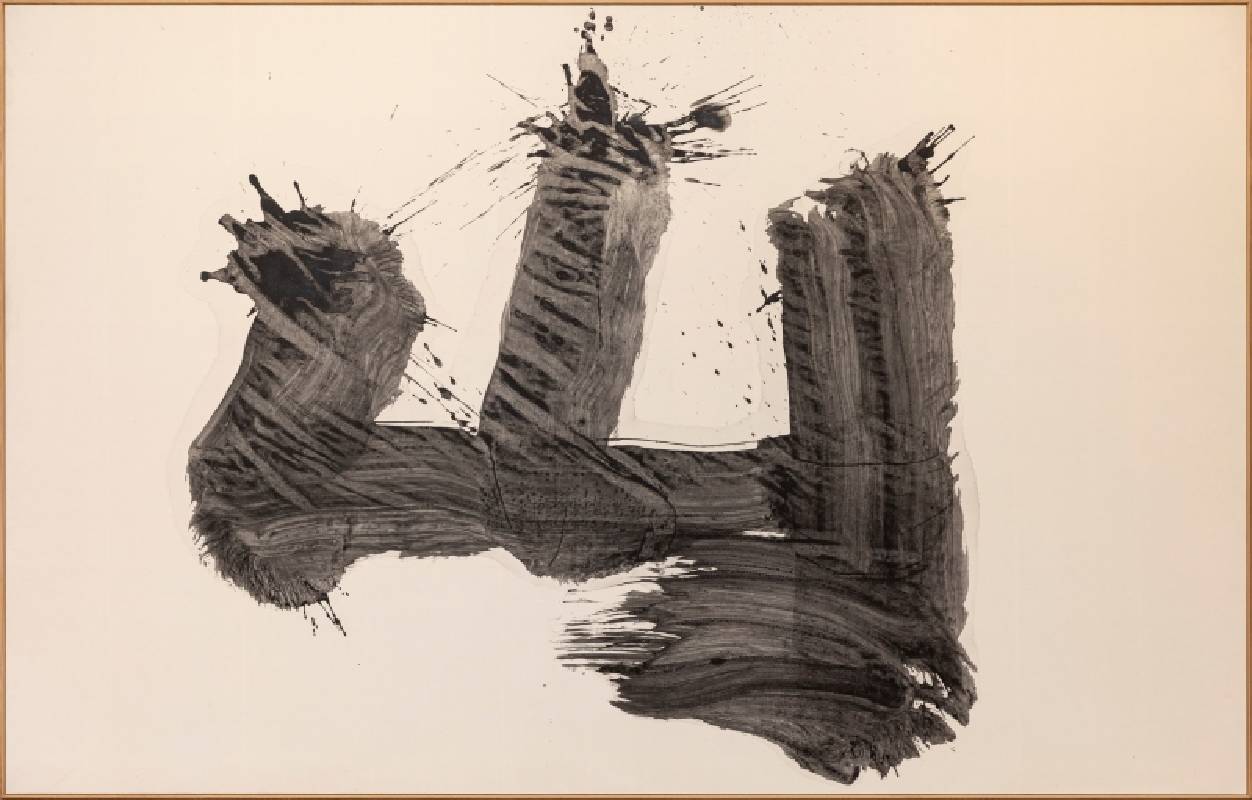 山│1966│146×230cm│墨、纸