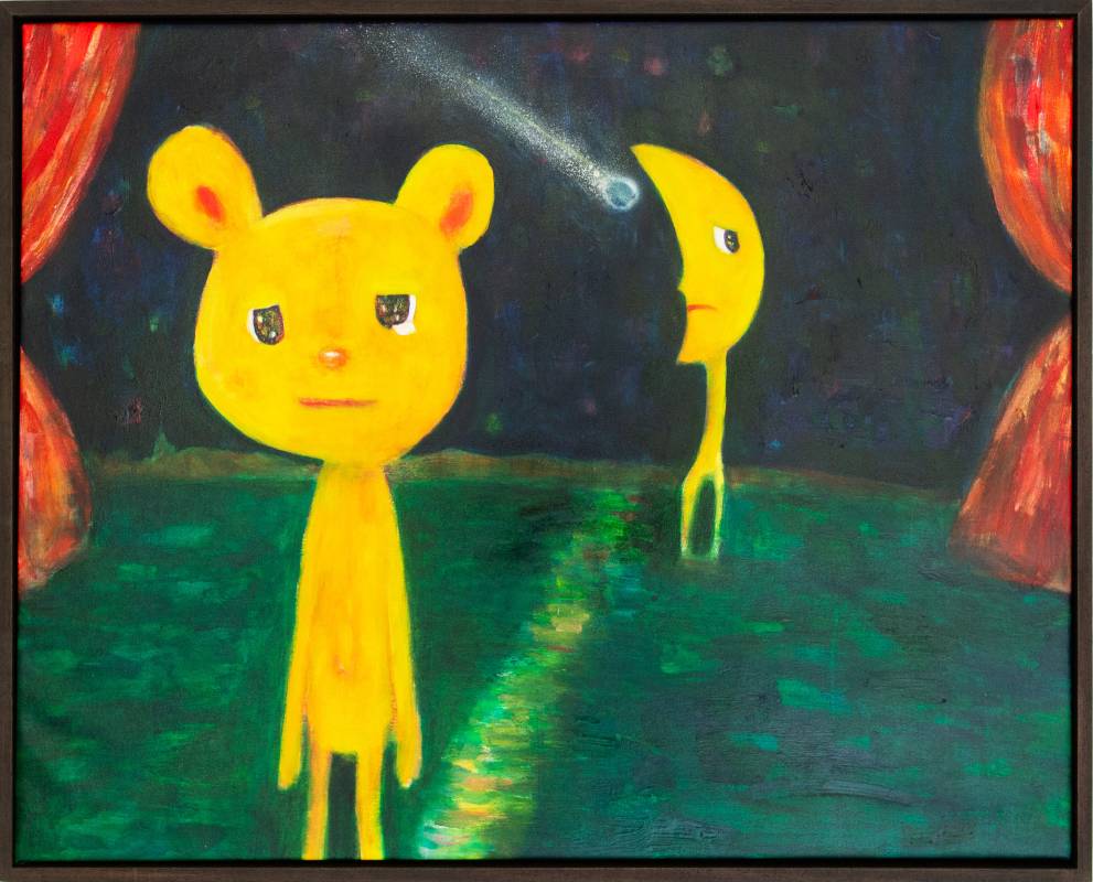 陳威廷_When you leave, 2023, 67.5 x 83.5cm