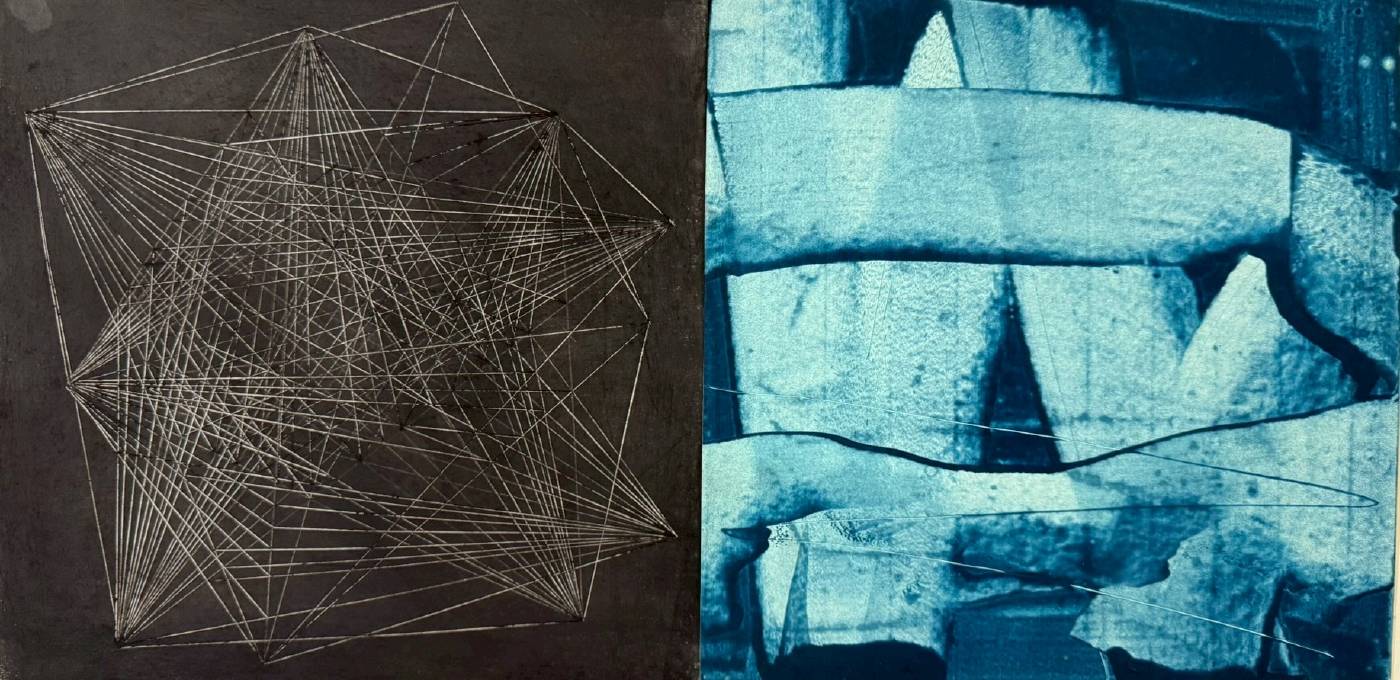 劉得安 美好的存在8 26 X 52 cm 2025 紙上作品