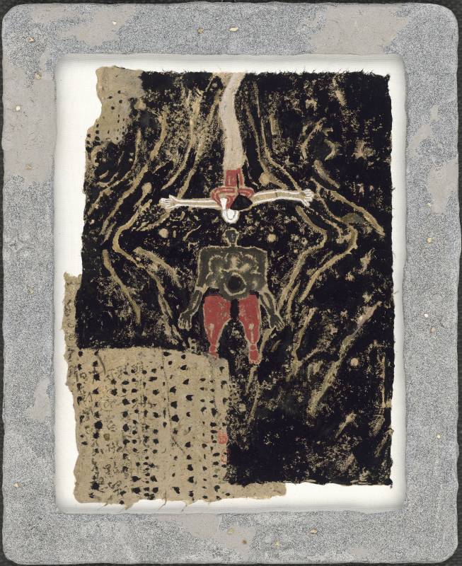 陳廷彰 Chen Ting Chang ｜亙 Everlasting , 水墨紙本設色 Colored ink on paper, 52x42 cm, 2025