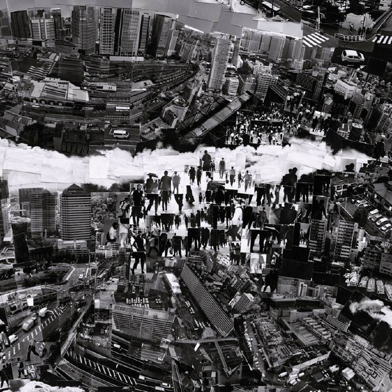 西野壯平 Nishino Sohei, Diorama Map Tokyo, 2024, light jet輸出於Kodak Endura相紙 light jet print on Kodak Endura paper, Accompanied by a titled, signed and editioned artist’s label, detail 