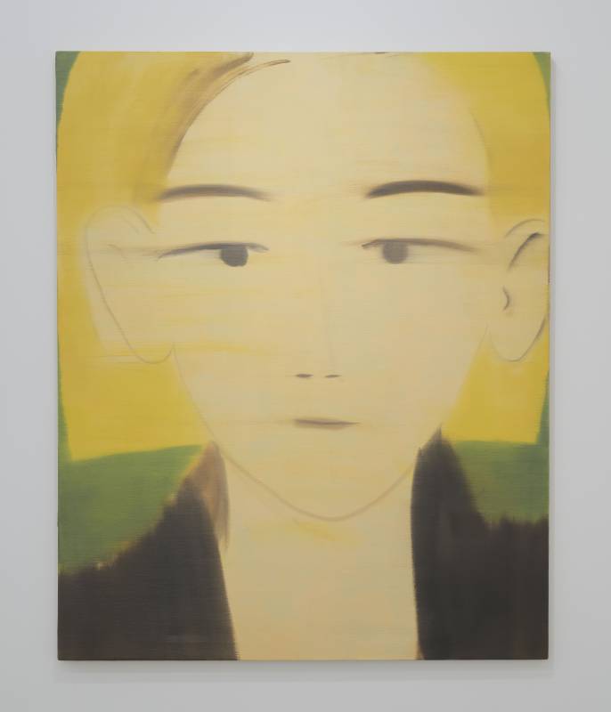 西村有 Nishimura Yu, Mannequin, 2023, 畫布油彩 oil on canvas, 162 x 130.3 cm 