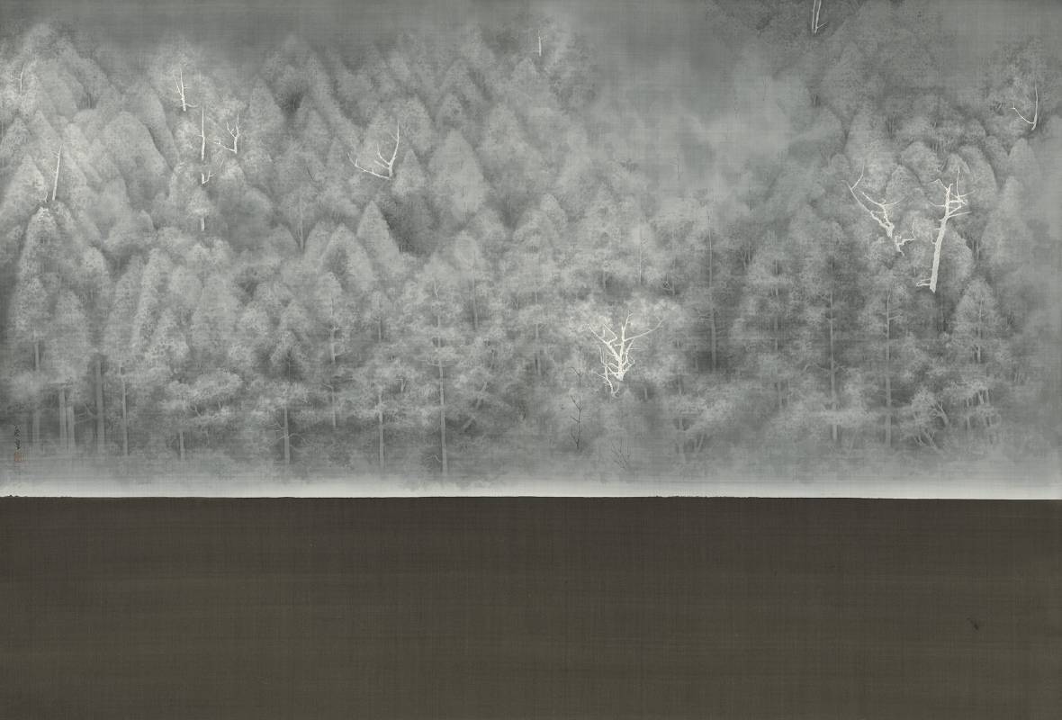 夢之聲 110×162cm 2025 水墨絹本