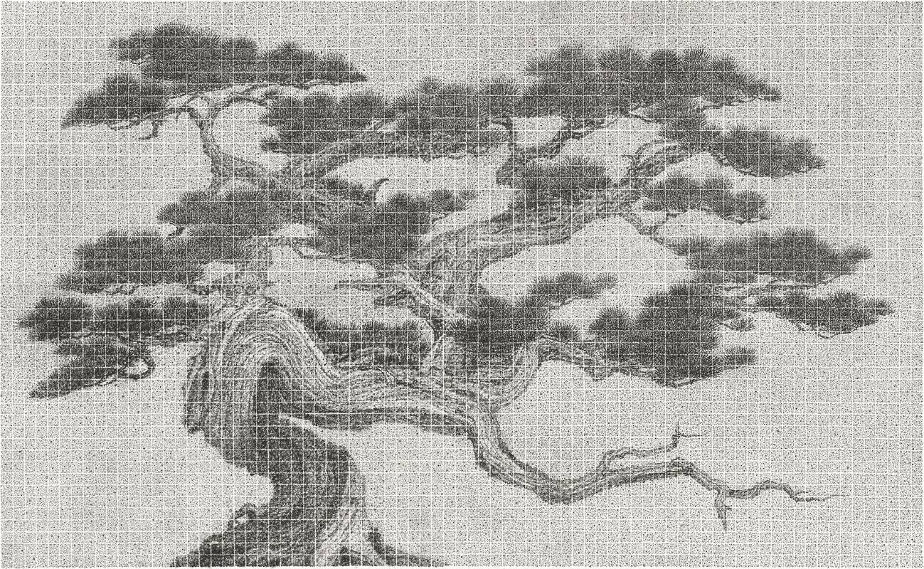 李君毅｜生死相依 62×101cm 水墨紙本 2025