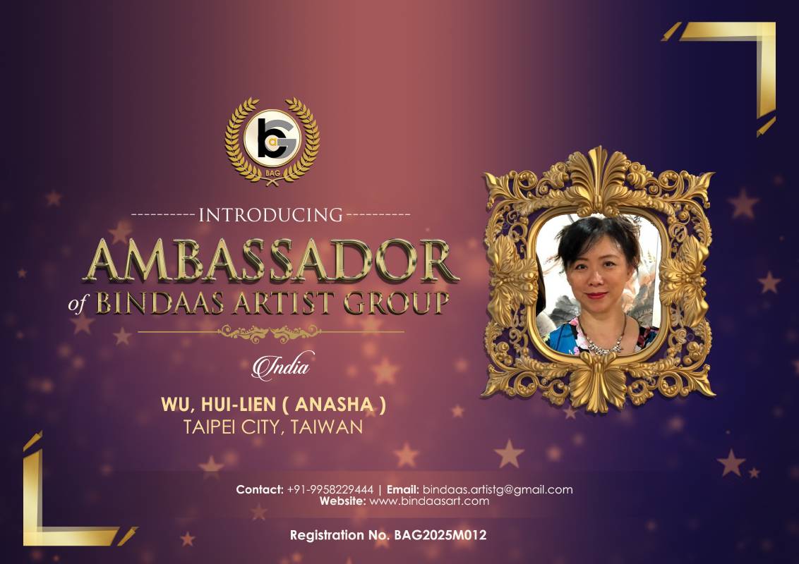 AMBESSDOR  Wu, Hui-Lien ( Anasha ) 吳慧蓮 No. BAG2025M012