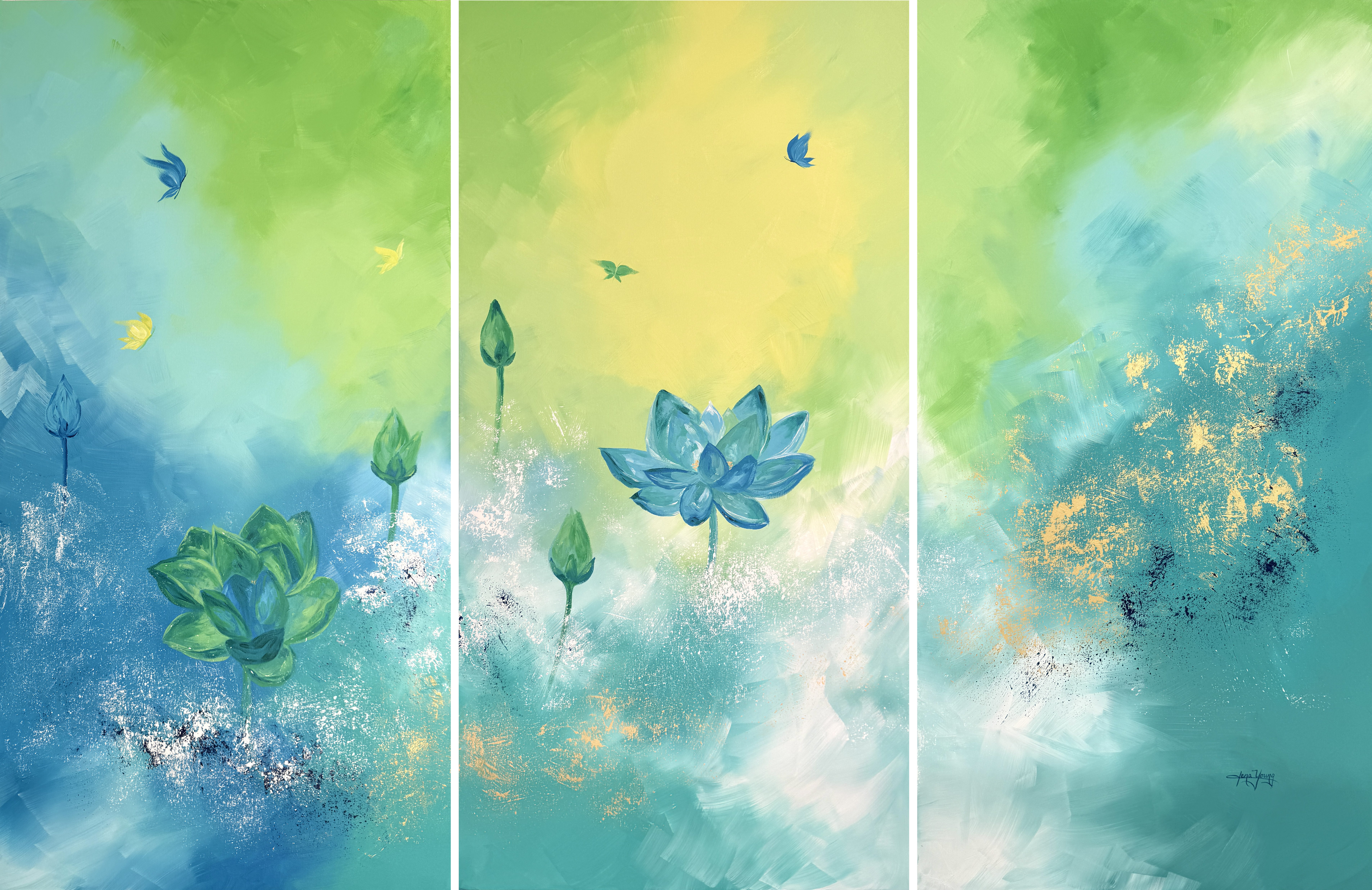 楊元寧 Creating Peace Within 泰然 137 x 213cm
