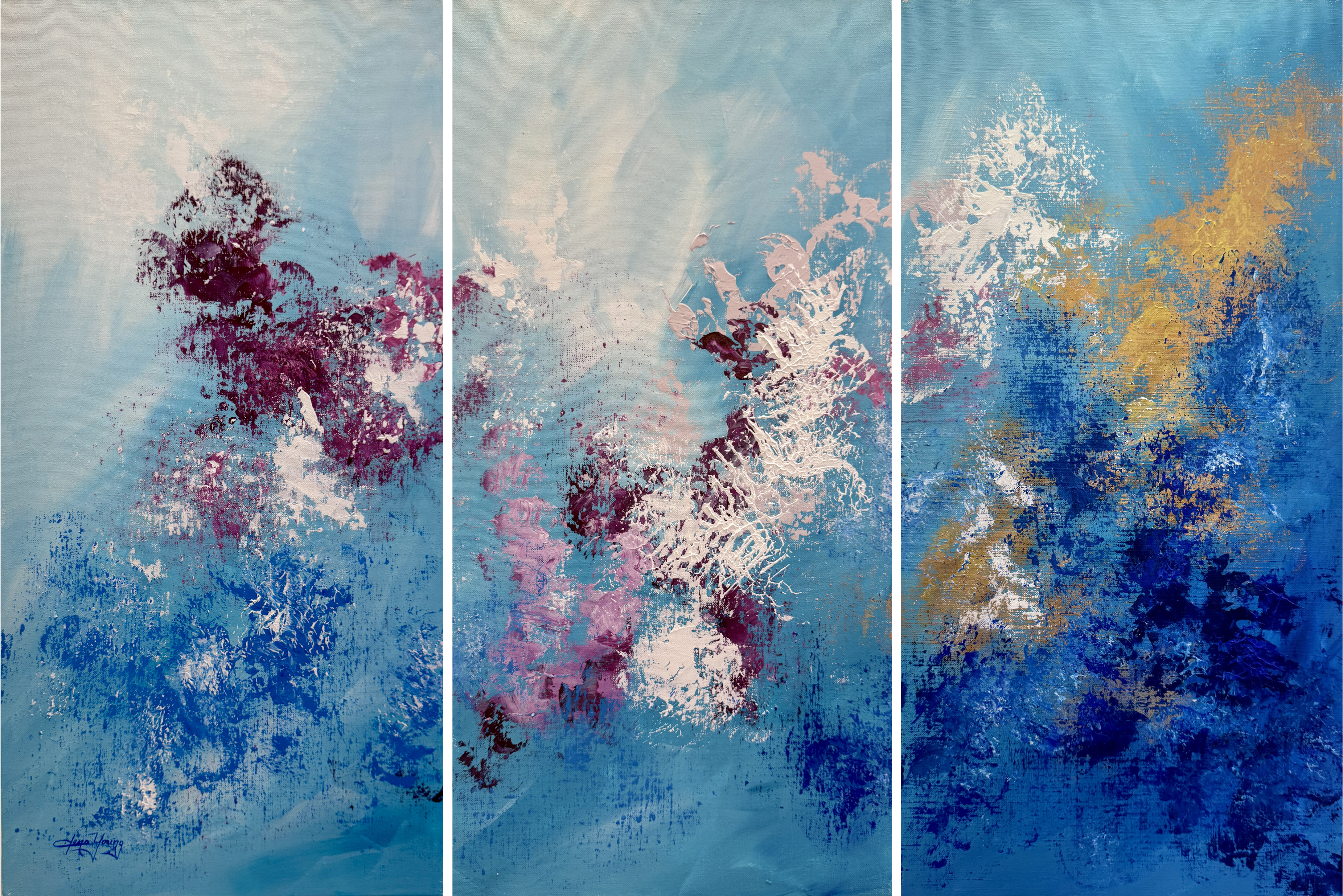 楊元寧 The Beginning 始元 76 x 114cm