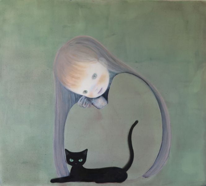 吳若昕-女孩與貓Girl & Cat