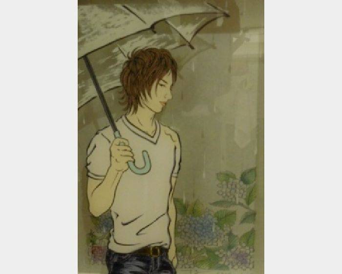 Walk under my umbrella with you