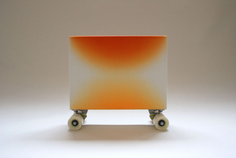 Franklin Collao-Roller Painting (orange)