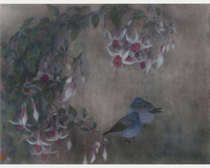 依偎重幽 Closely leaning on each other