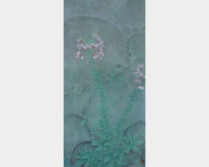 微醉蝶影 Shadow of  Cleome Lightly Drunken