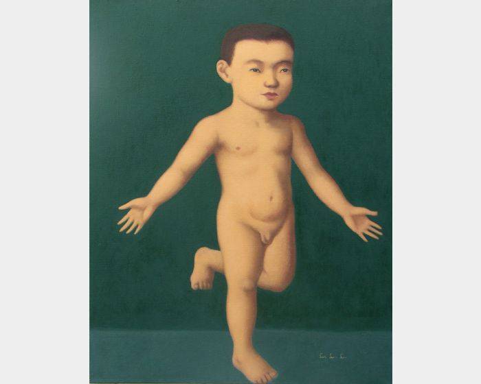 d-12 抬左腳的男孩   