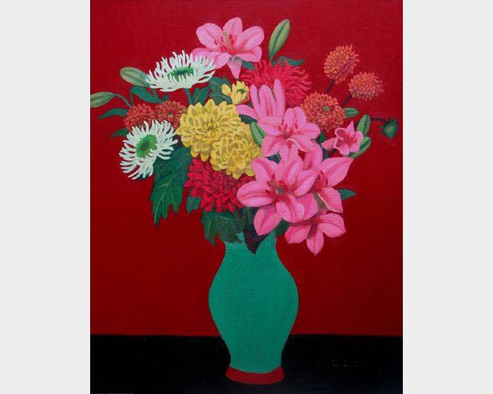 f-02 菊, 百合, 大理花  