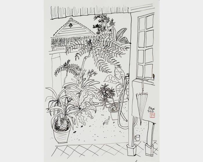 老院子素描之一