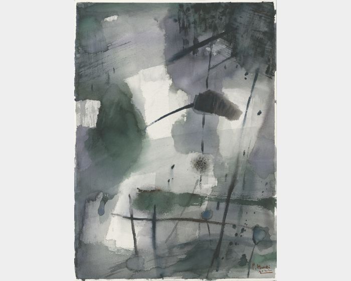 老院子意象I- 春雨 Courtyard in Abstract Impression I- Spring Rain