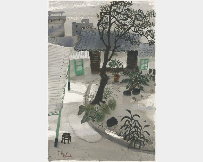 老院靜好-羅漢松        The Quiet Days in Courtyard - Pine