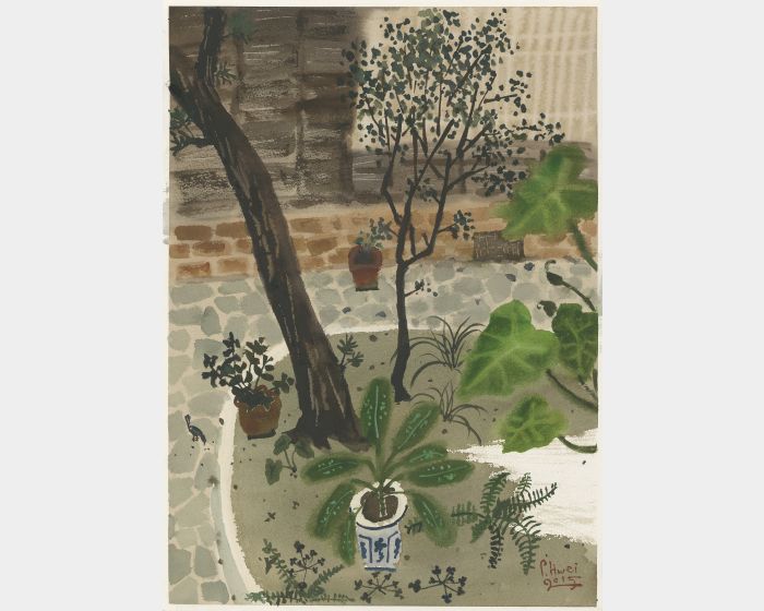 靜日花圃        The Quiet Days in Courtyard –Flowerbed