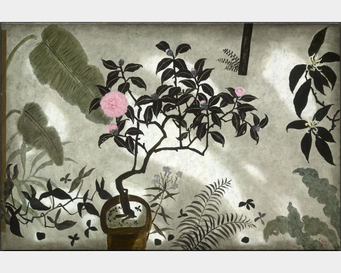 庭院春曉 Spring Color in Courtyard