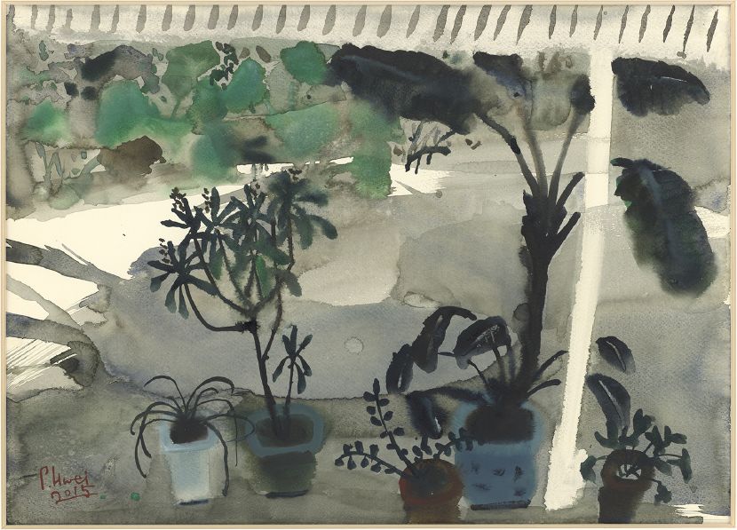 董小蕙-夏日濃蔭 Summer Shade in Courtyard