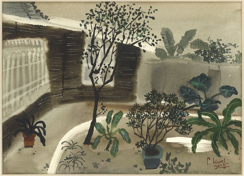 董小蕙-老院靜謐A Quiet Day in Courtyard 