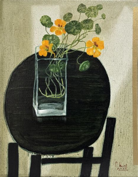 董小蕙-晨間-金蓮草