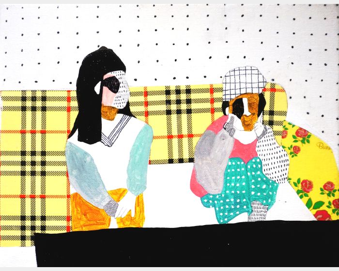 到朋友家串門子