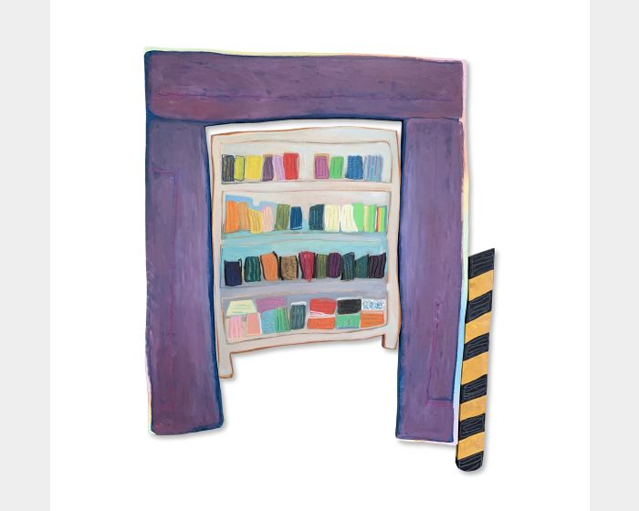 當書櫃變成口罩櫃 When bookshelves became mask shelves 