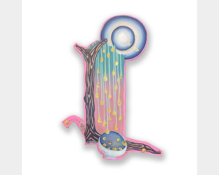 陽光中米拉貝爾李子如雨下    Mirabelle Shower