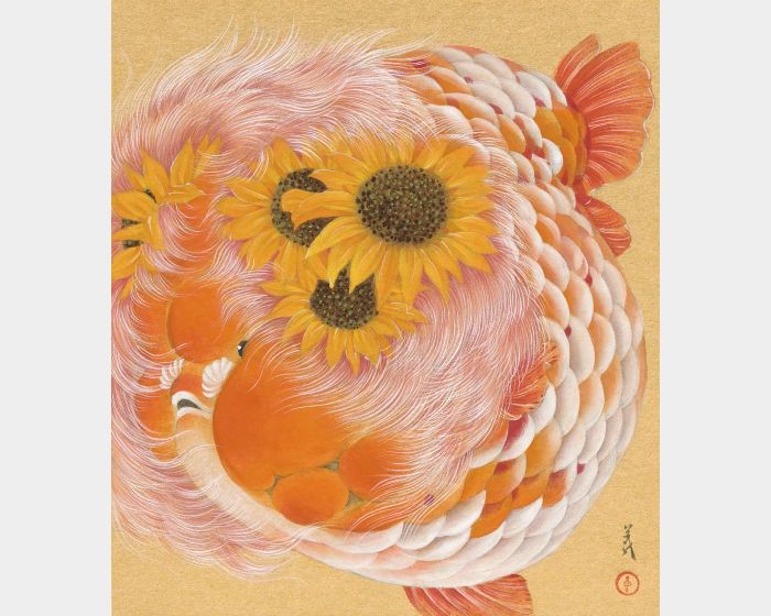 獅子星 太陽花