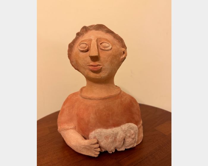 作伴   Keep mum company