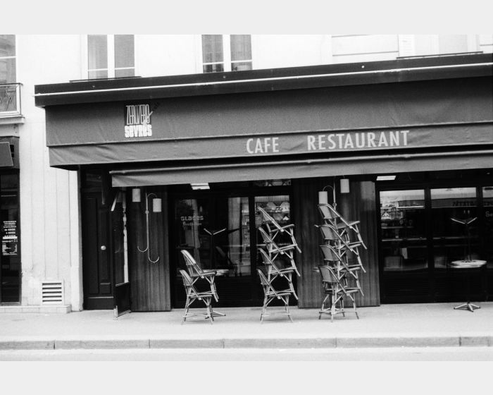 Street Cafe, Paris