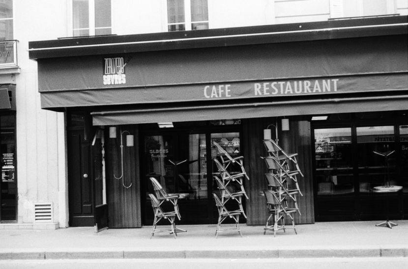 嚴仲唐-Street Cafe, Paris