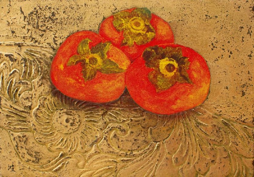 洪江波 홍쨩포어-紅柿 Red Persimmon