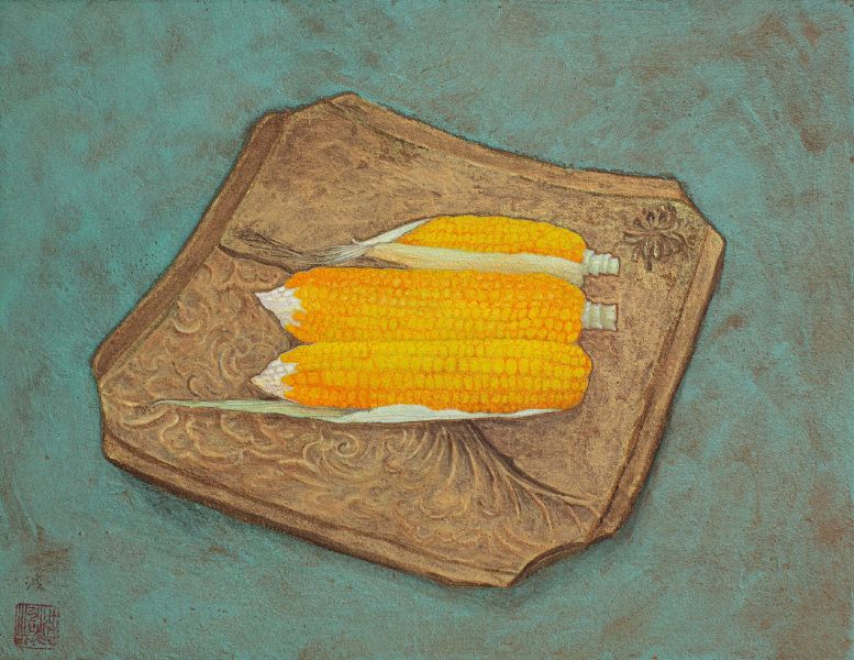 洪江波 홍쨩포어-金粟滿盤 Golden Harvest Platter