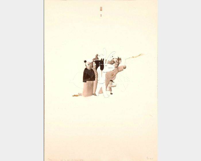 red man, red wolf, yellow yaksa