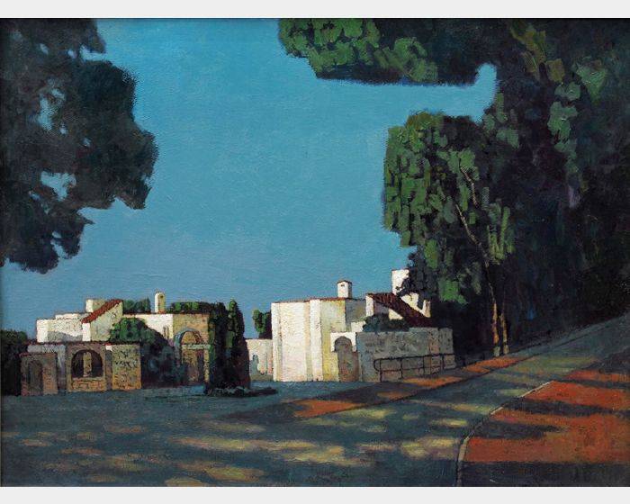  氣朗色清.憶大學賓館