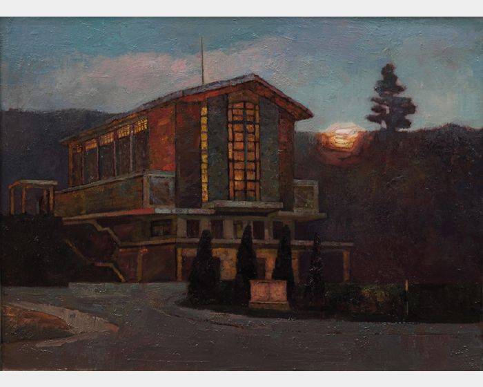 靜與霞相逢.崇基書院教堂