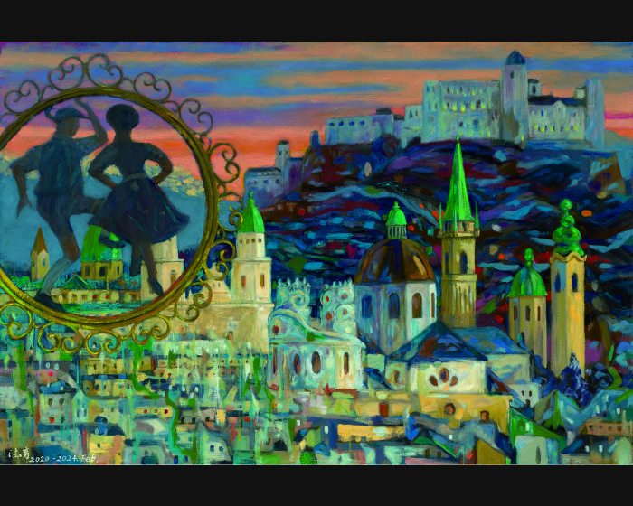 夕照薩爾茲堡 Salzburg at Dusk