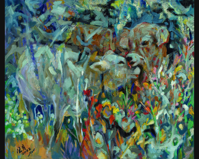 舐犢情深 Maternal Love