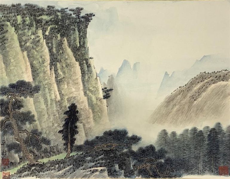 洪平濤-山色悠然