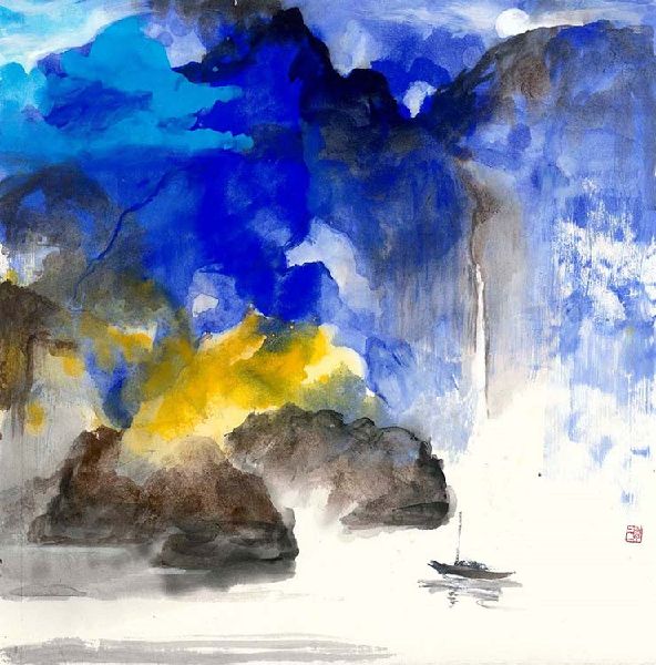 塵三-嵐藍	Blue Mist