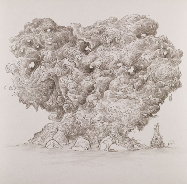 白雨-千漏巖 Thousand Leaks Rock