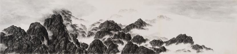 夏一夫-重山雲海