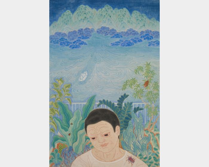 上風處