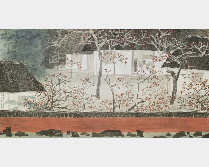 紅牆紅柿