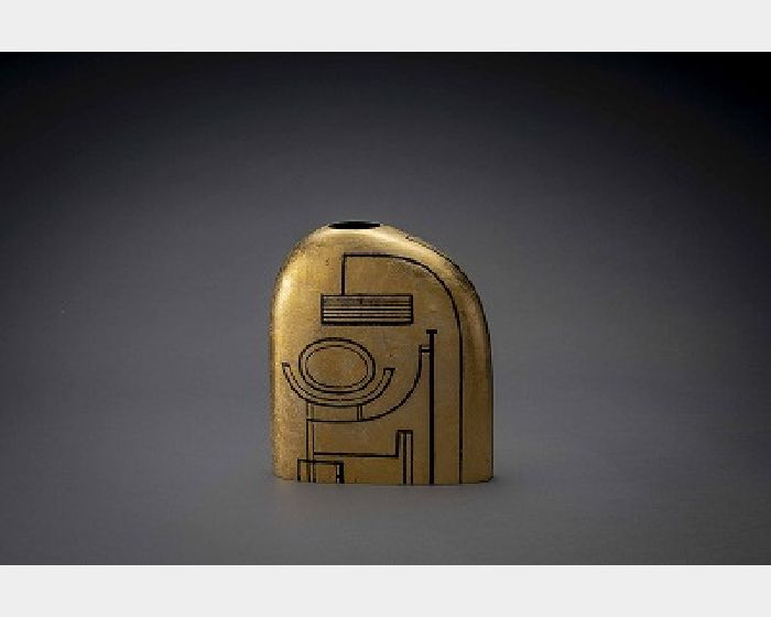 金彩 花器 Gold Flower Vase
